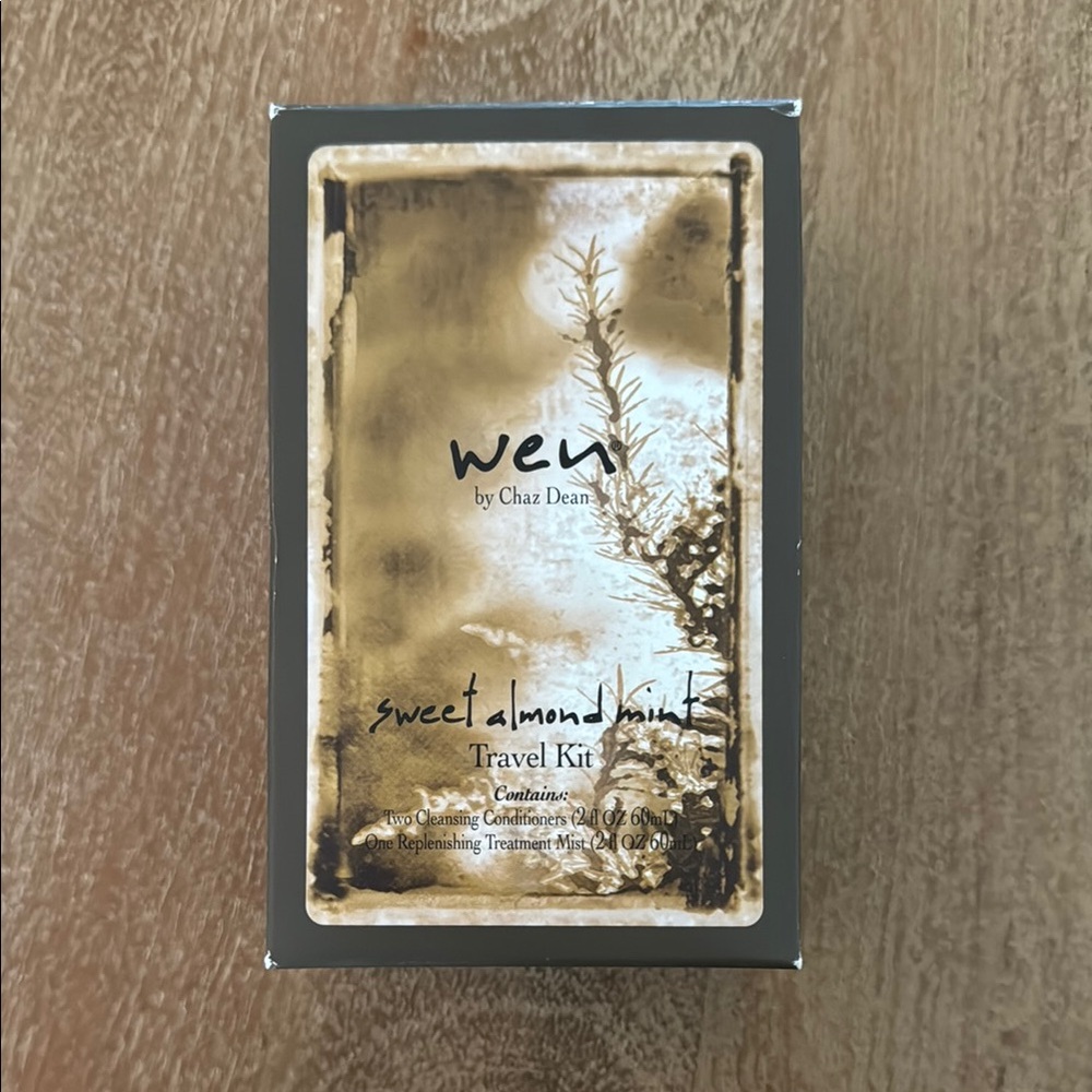 WEN Sweet Almond Mint Travel Kit